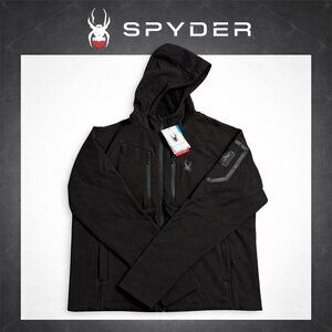 Take on the elements with this Spyder men's midweight softshell jacket.